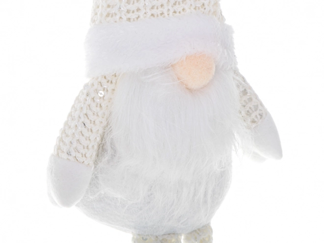 Lutin de Noël avec barbe blanche 47cm