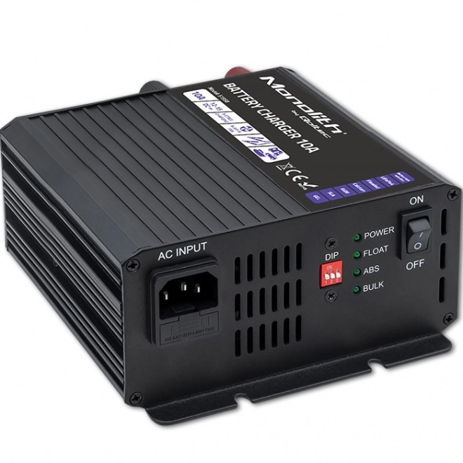 Chargeur intelligent Monolithe pour batteries LiFePO4 AGM GEL SLA