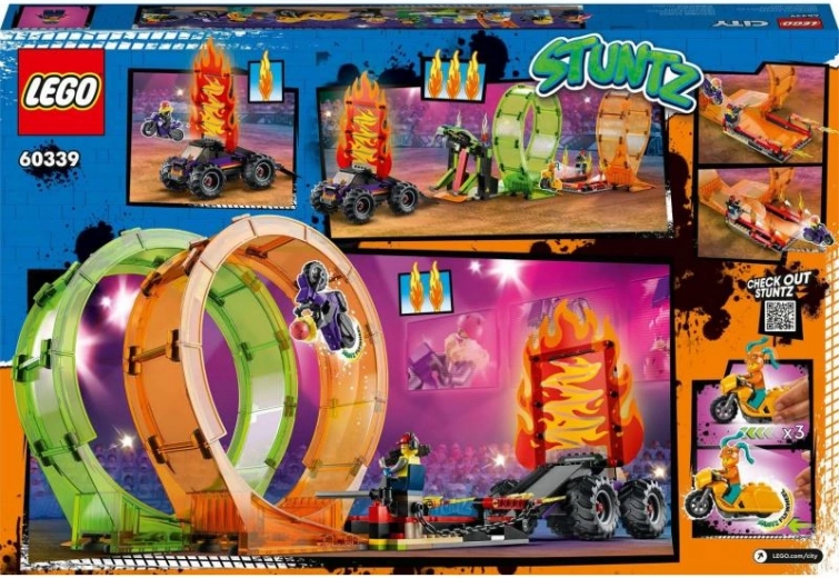 Double looping pour un maximum d’adrénaline