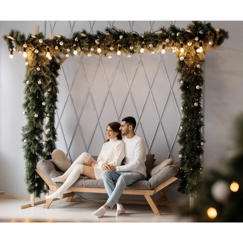 Guirlande de Noël / décoration 2,7 m HQ Ruhhy 22323