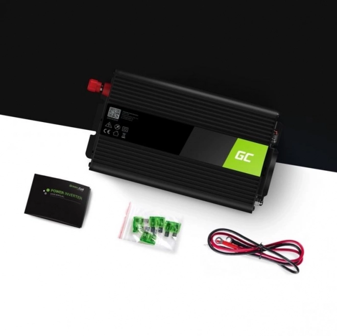 Convertisseur de tension portable Green Cell 12V en 230V 1000W/2000W