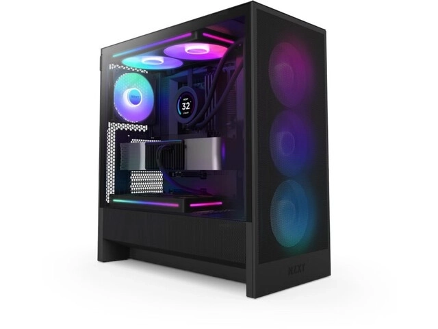 Boîtier d'ordinateur H5 FLOW RGB Mid Tower noir