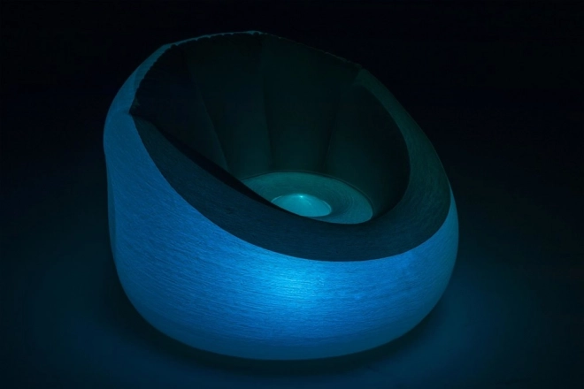 Fauteuil gonflable illuminé 102 x 97 x 71 cm Bestway 75086