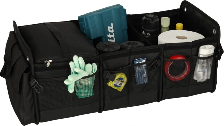 Agencement modulable et nombreuses poches