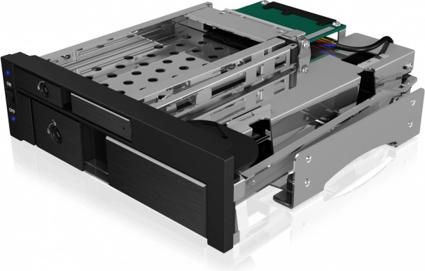 Boîtier ICY BOX HDD pour 1x 2,5" et 1x 3,5" SATA/SAS
