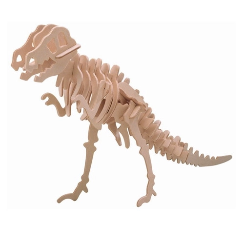 Puzzle 3D en bois grand tyrannosaure