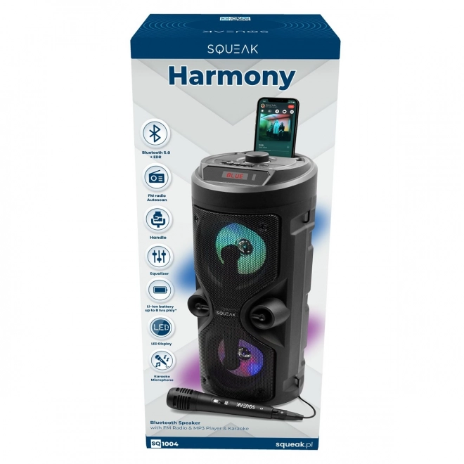 Haut-parleur Bluetooth Harmony avec fonction karaoké