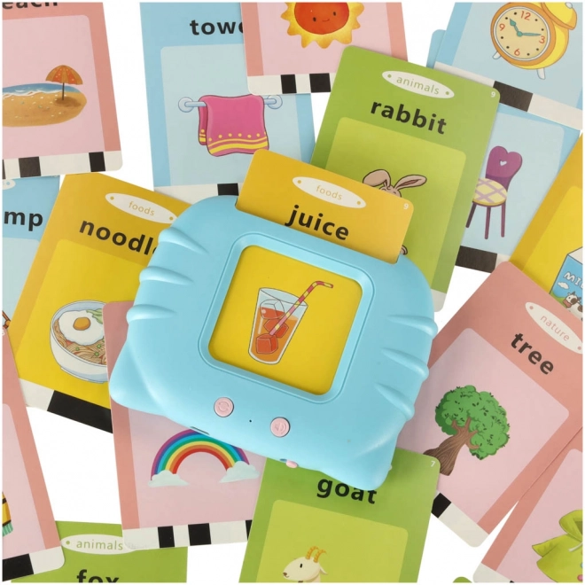 Lecteur interactif de cartes éducatives pour l'apprentissage des mots anglais