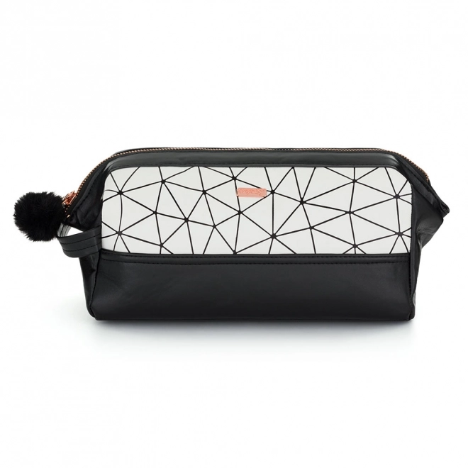Trousse de toilette Holiday noir et blanc