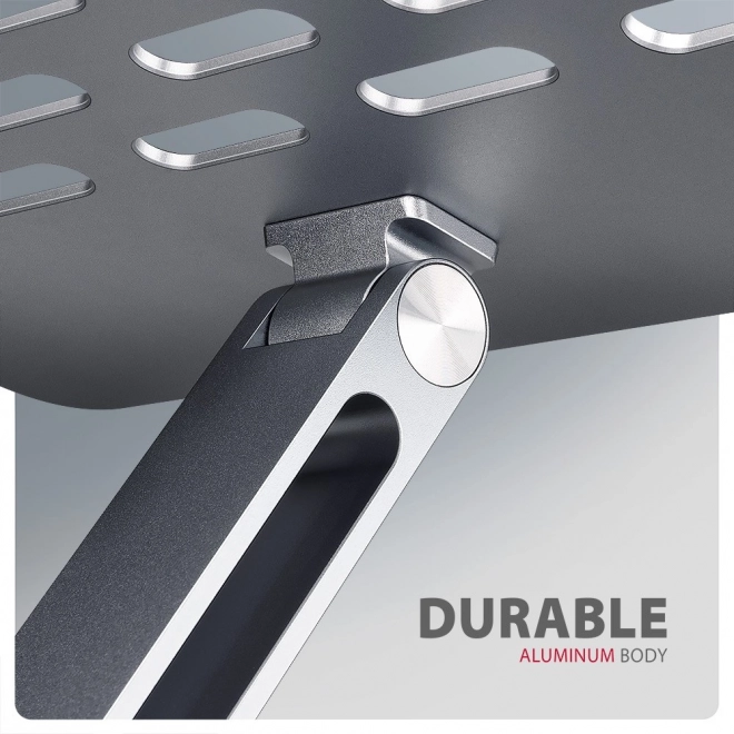 Support pour ordinateur portable AXAGON STND-LQ en aluminium, 10-16", angle réglable