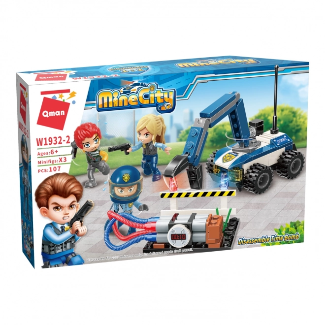 Qman MineCity Désamorçage de la bombe