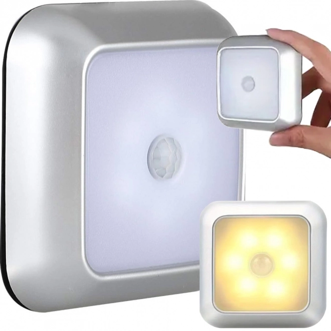 Éclairage nocturne à LED autocollant avec détecteur de mouvement