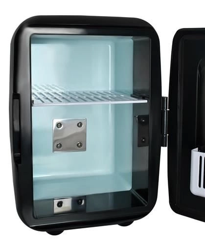 Ruhhy Réfrigérateur mini portable noir 4L 12V/220V
