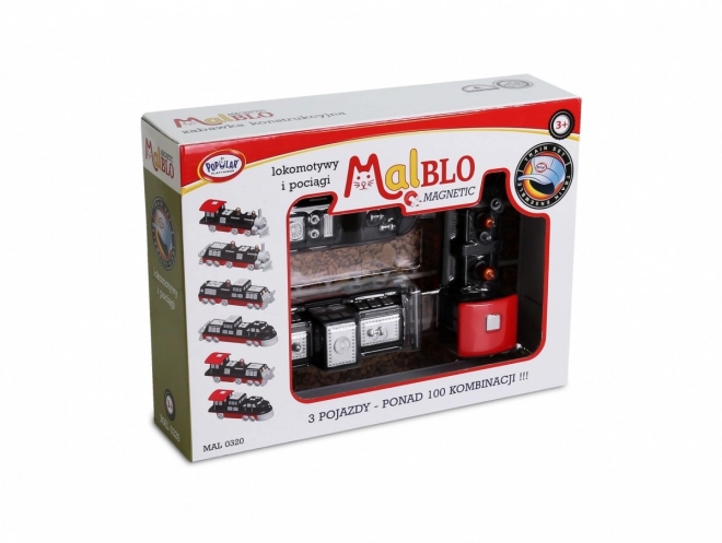 Trains et locomotives magnétiques MalBlo