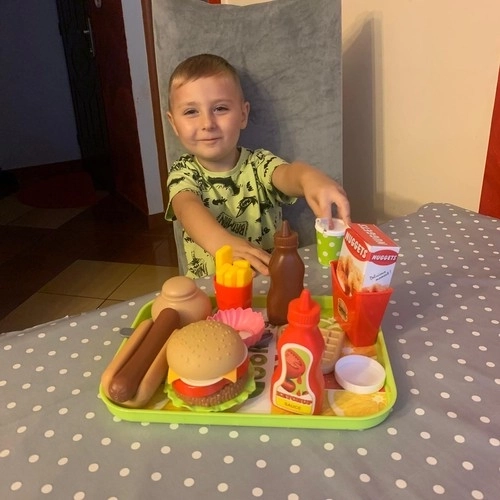 Ensemble de fast-food pour enfants
