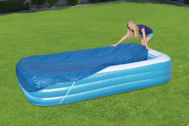 Couverture de protection pour piscine Bestway 305 x 183 cm