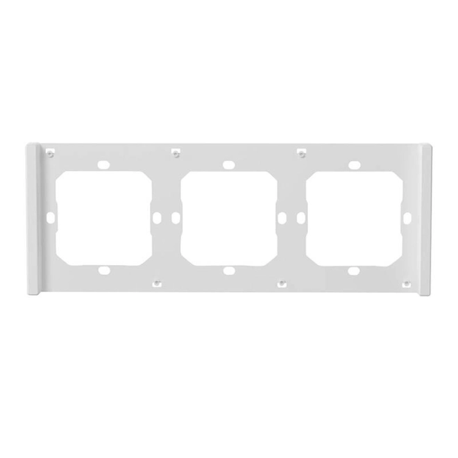 Cadre pour triple interrupteur SONOFF M5 blanc