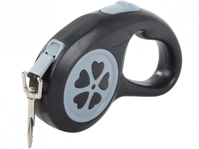 Laisse rétractable automatique pour chiens 5m jusqu'à 15kg