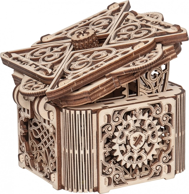 Casse-tête mécanique en bois Boîte Mystérieuse