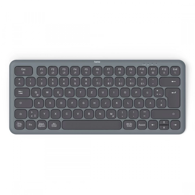Ensemble clavier et souris sans fil Hama WKM-500 noir-gris
