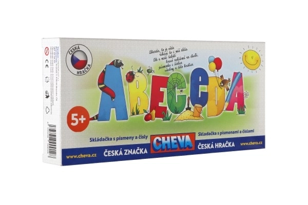 Puzzle de l'Alphabet avec Lettres et Chiffres