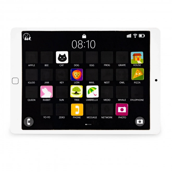 Tablette éducative en bois, tableau magnétique ECOTOYS