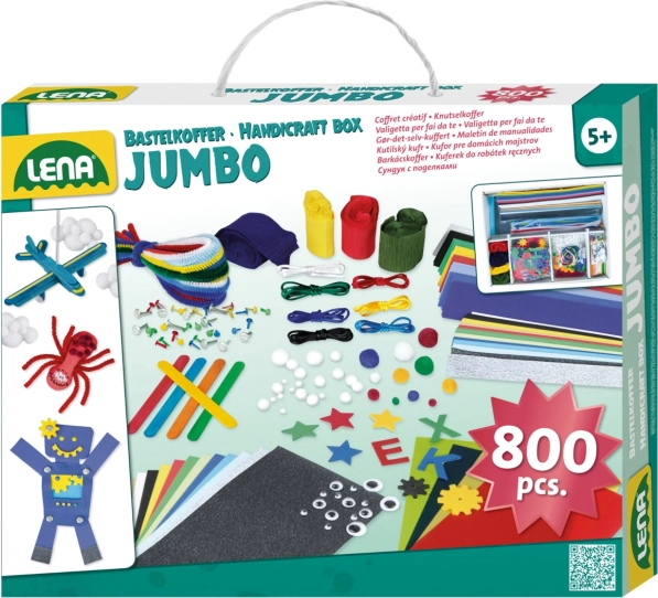 Lena mallette créative Jumbo 800 pcs