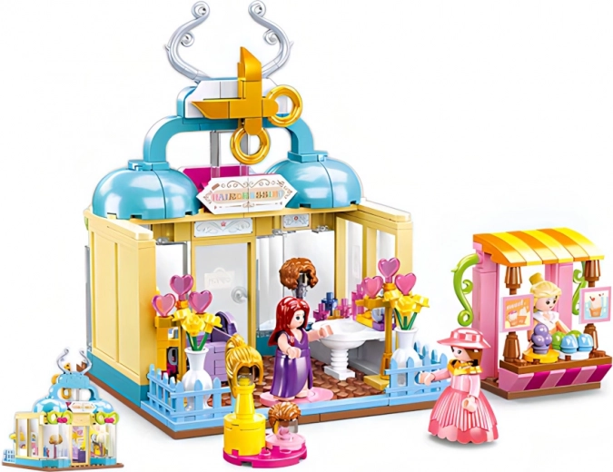 Scène réaliste de salon pour le jeu narratif