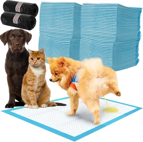 Alèses hygiéniques jetables pour animaux de compagnie