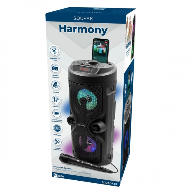 Haut-parleur Bluetooth Harmony avec fonction karaoké