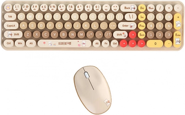 Ensemble sans fil MOFII Baby Bear clavier + souris (beige)