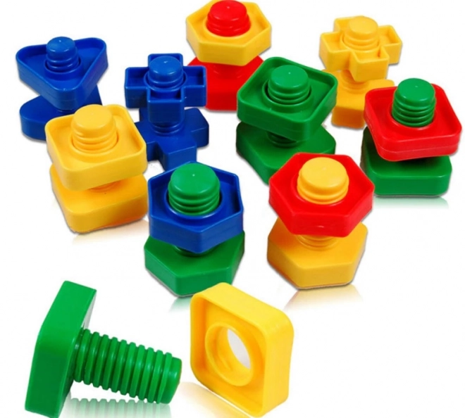 Vis et écrous motorisés pour enfants 30 pcs