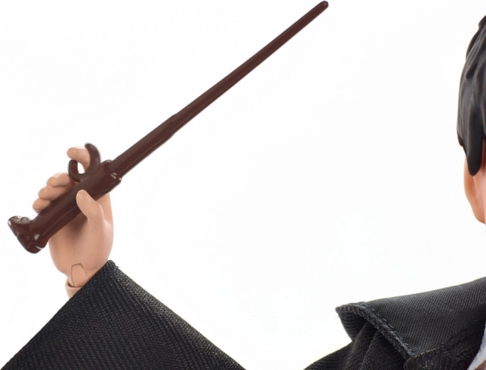 Baguette et cape comme accessoires