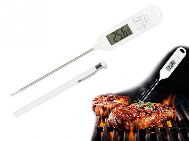 Thermomètre de cuisine numérique avec écran LCD