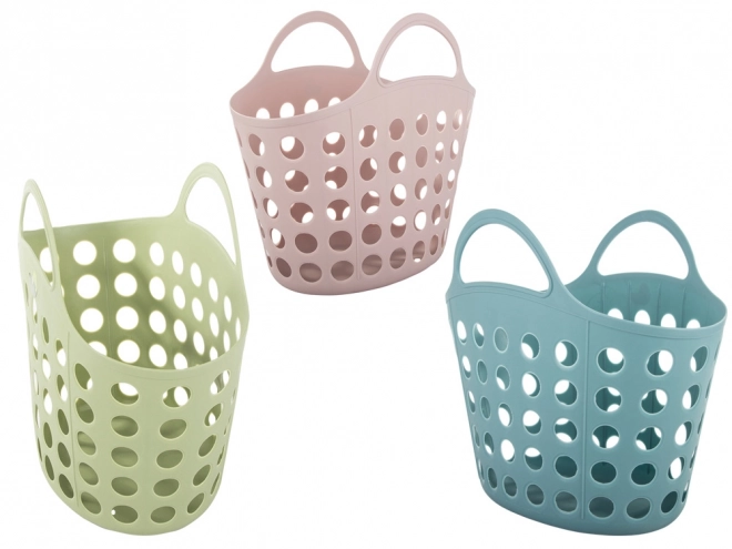 Panier en plastique pratique pour champignons et légumes