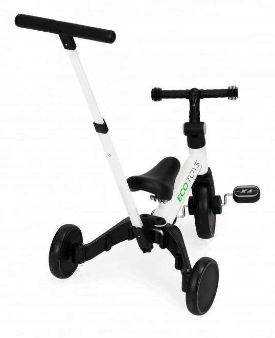 Tricycle vélo d'équilibre avec poignée poussée 2 en 1