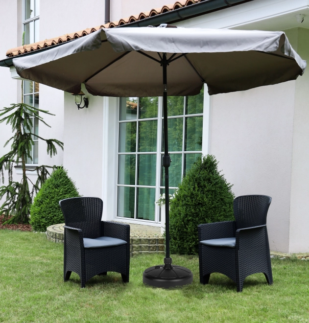 Base de parasol de jardin MultiGarden, remplie d'eau, 13L