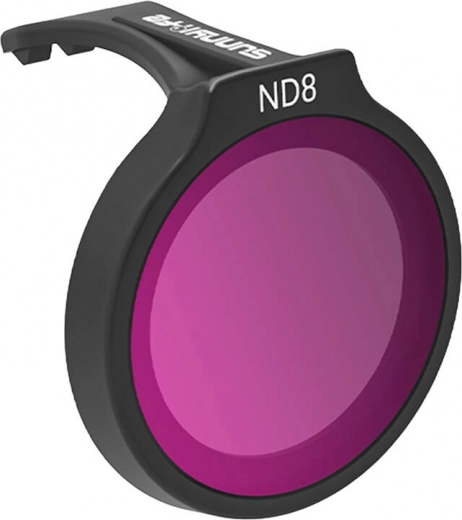 Filtre ND8 - gestion de l