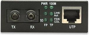 Convertisseur 10/100Base-TX RJ45 vers 1000Base-FX (MM ST) 2 km 1310 nm