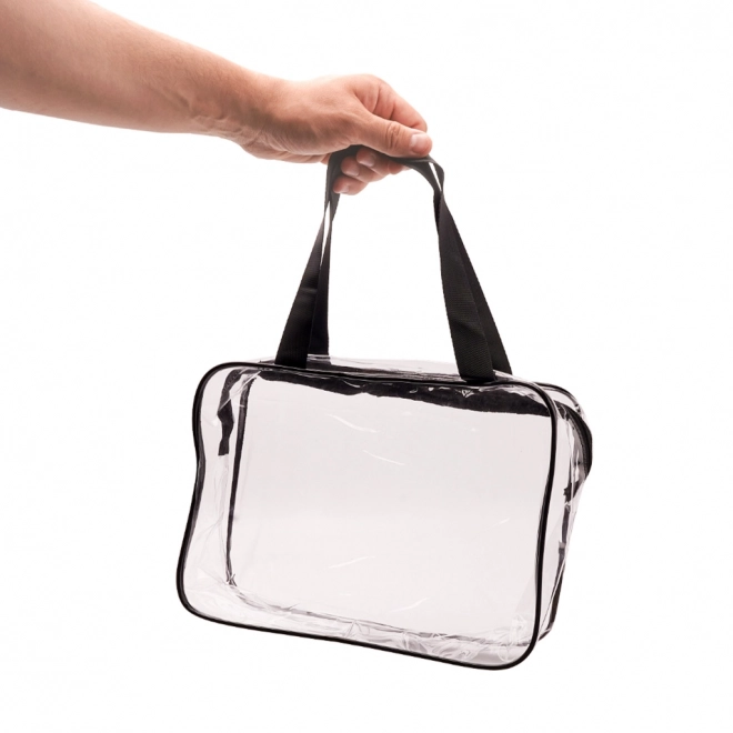 Ensemble de trousses de toilette transparentes de voyage - 3 pièces