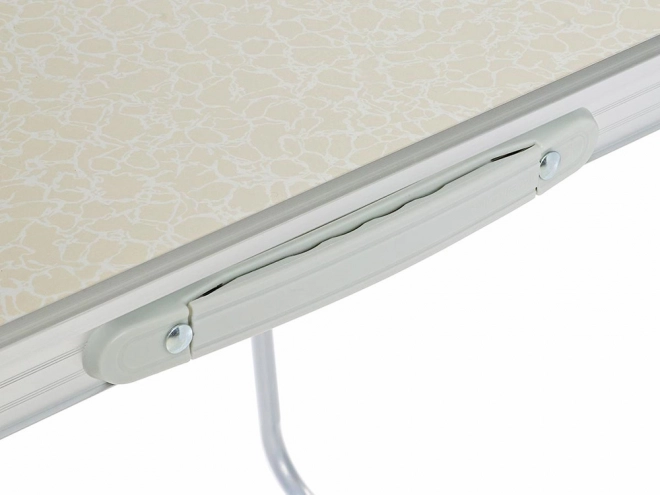 Table de camping pliable