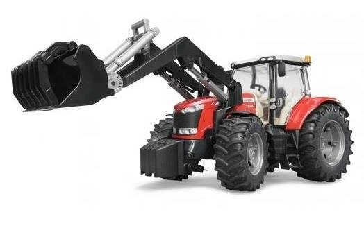 Tracteur Bruder Massey Ferguson 7624 avec chargeur frontal