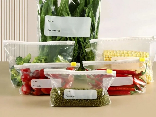 Sacs zip-lock pour aliments 1200 ml