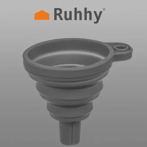 Entonnoir en silicone pliable Ruhhy 20758