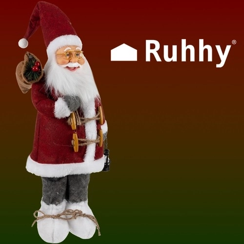 Figurine de Noël Père Noël 45cm Ruhhy 22352
