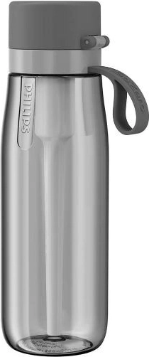 Bouteille filtrante Philips GoZero Daily grise