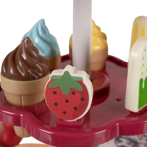 Glacier pour enfants - chariot sur roulettes avec accessoires