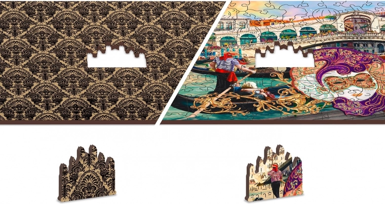 Puzzle recto-verso 2 en 1 pour un double plaisir