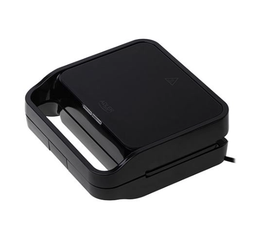 Adler Europe gaufrier multifonction 2 en 1 noir