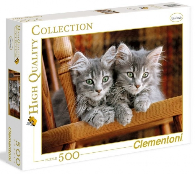 Puzzle 500 pièces - Chatons